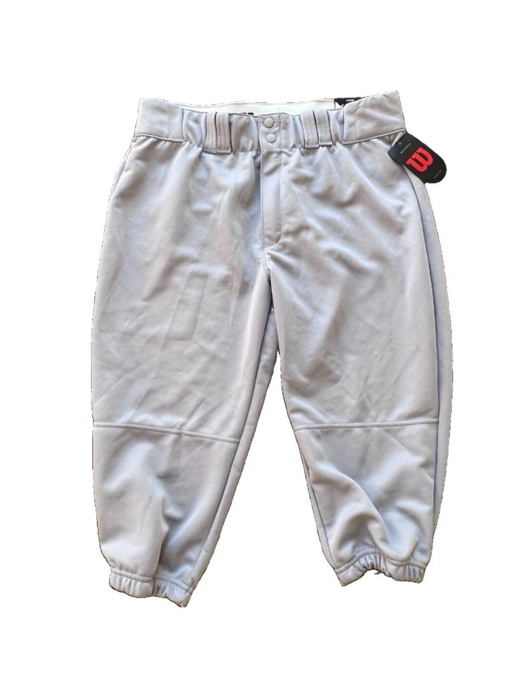 NWT WILSON Adult Unisex Men Women Gray Knicker Baseball Pants Uniform NEW $25